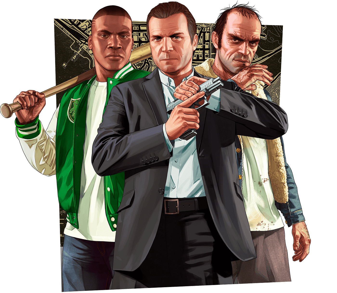 Los tres