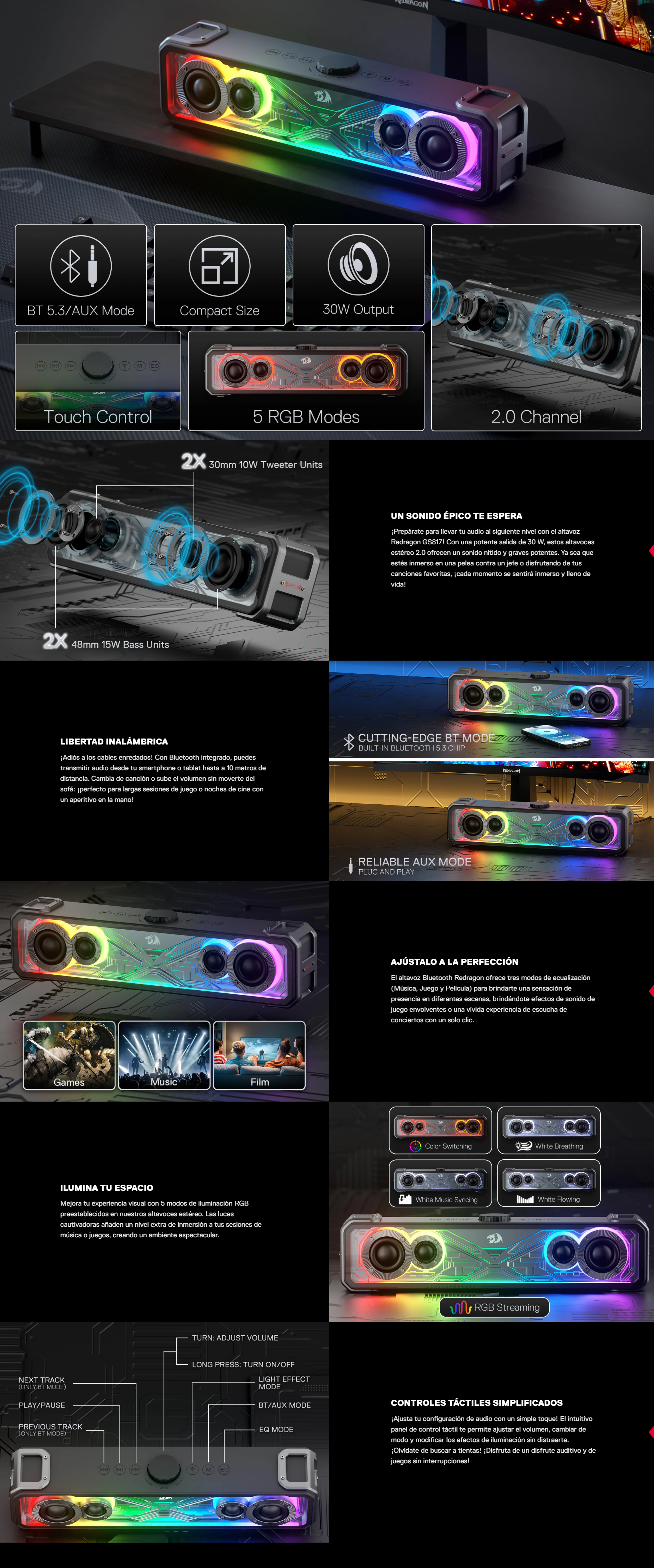 Redragon Soundbar GS817