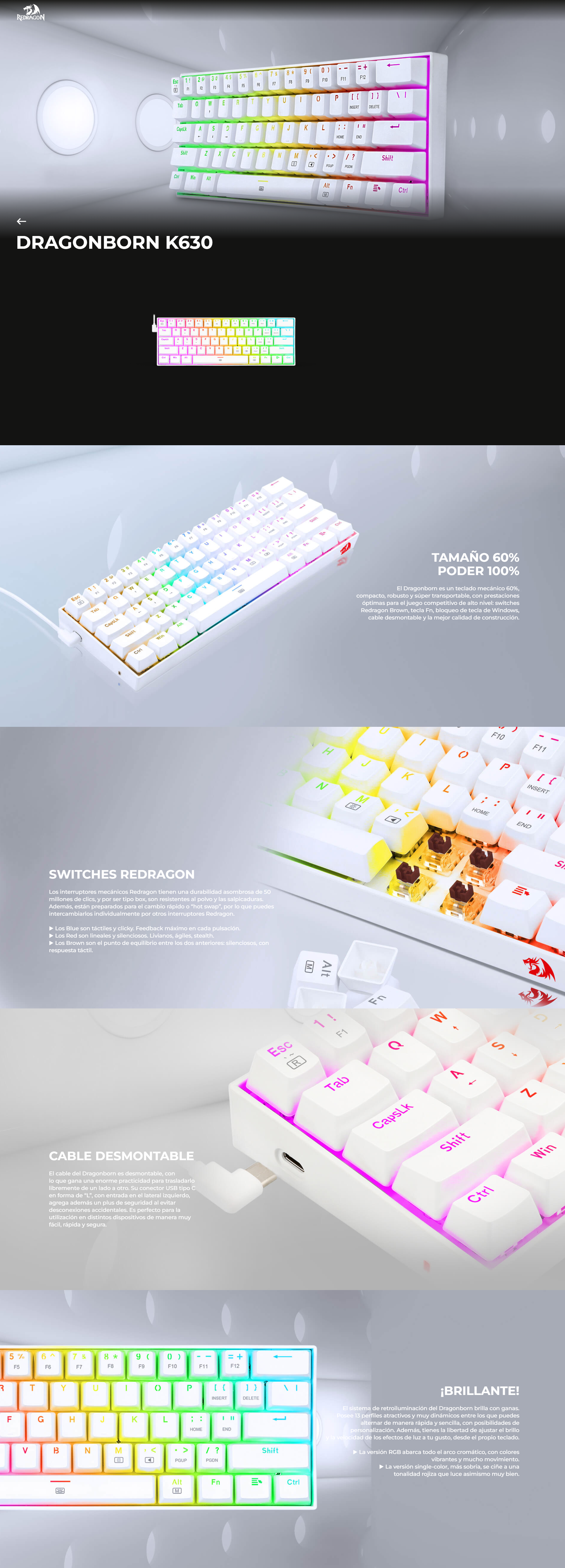 Redragon DRAGONBORN K630