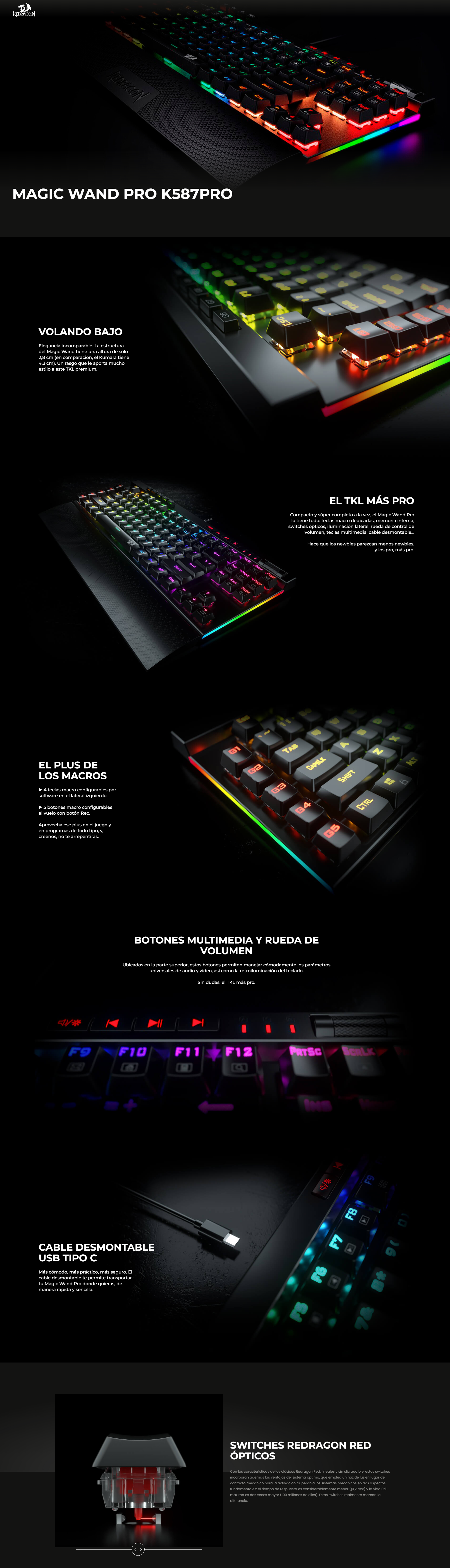 Redragon Magic-Wand Pro K587