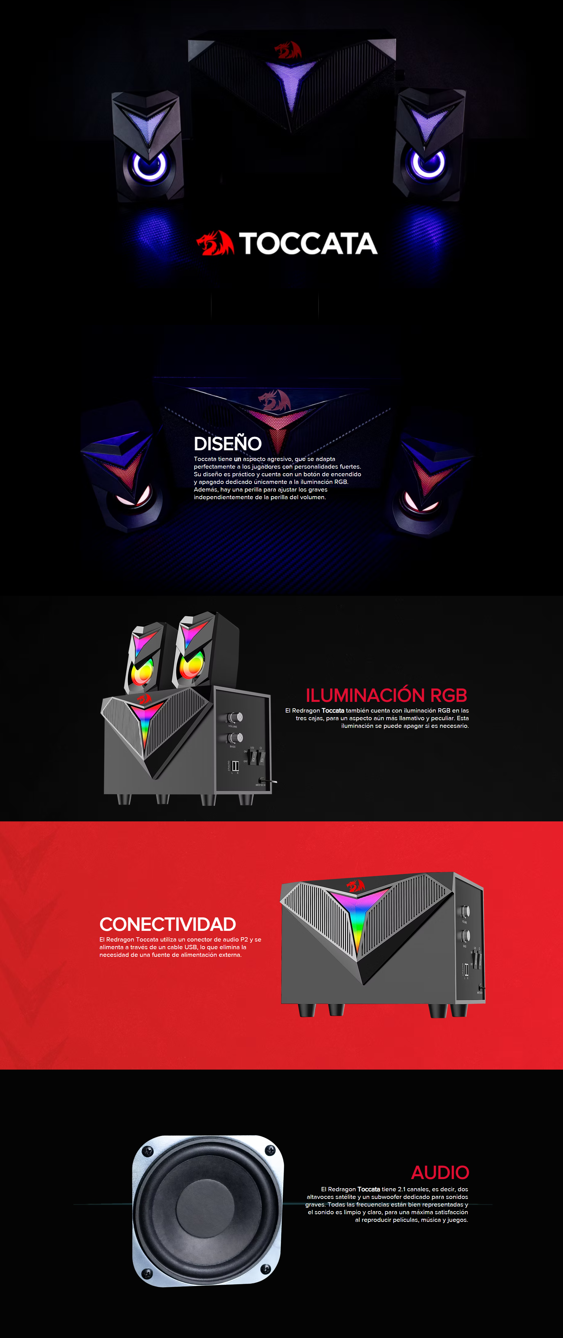 Redragon Toccata GS700