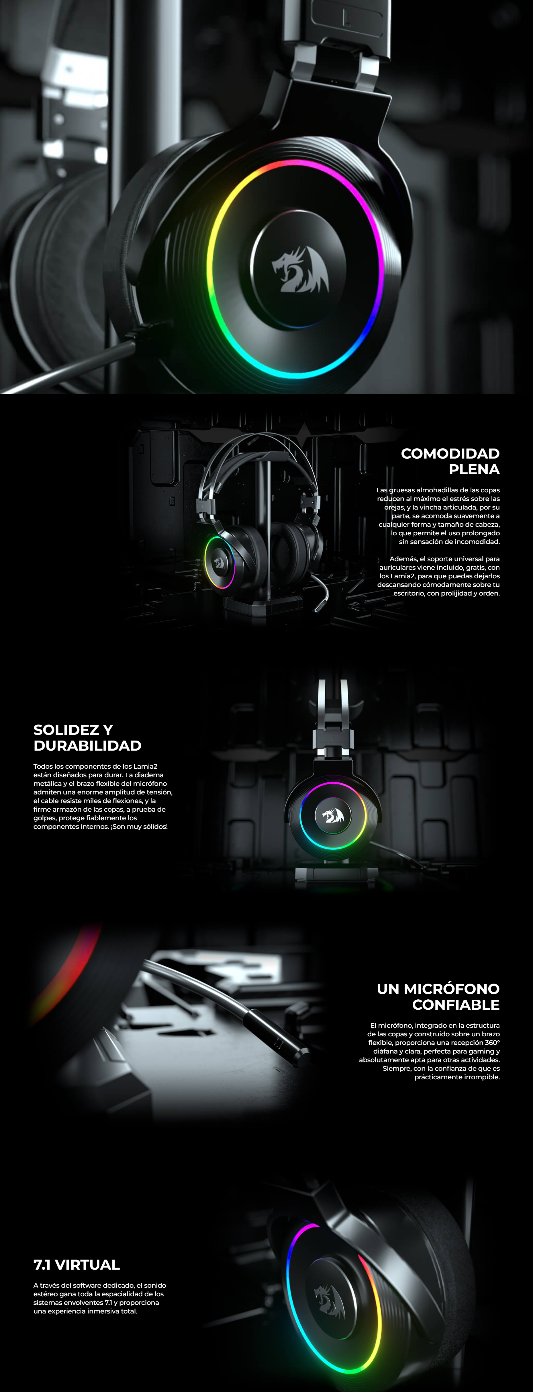Redragon Lamia 2 H320W-RGB