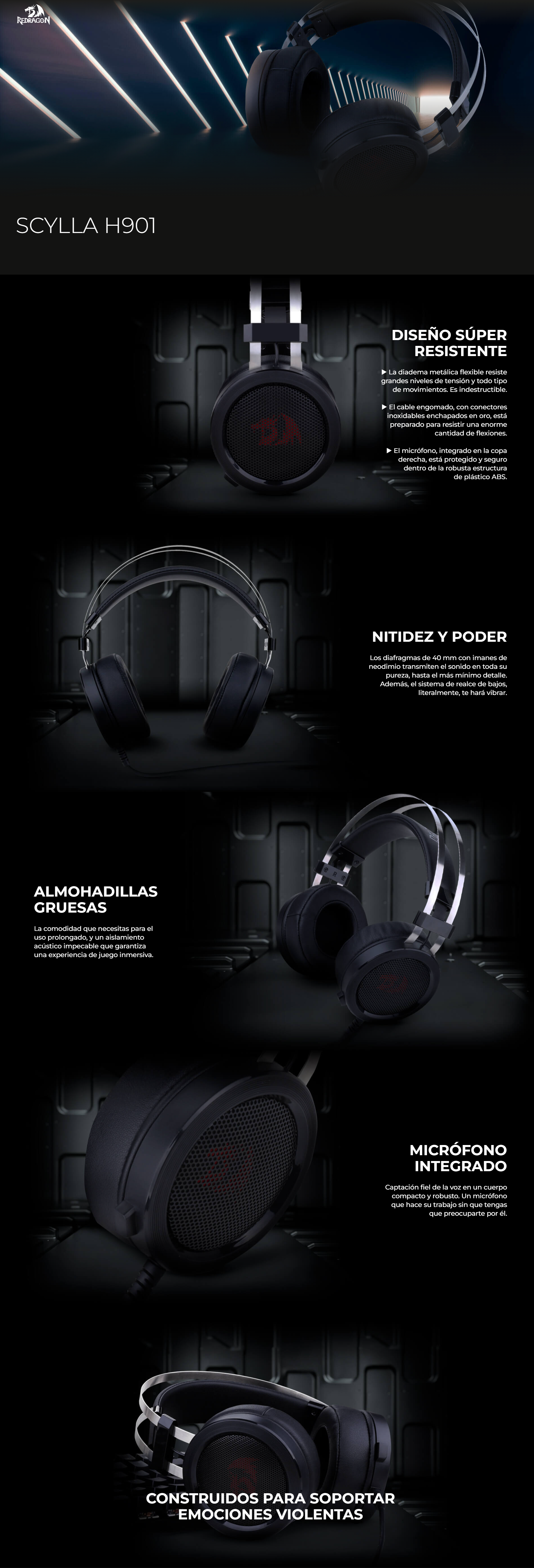 Redragon Scylla H901