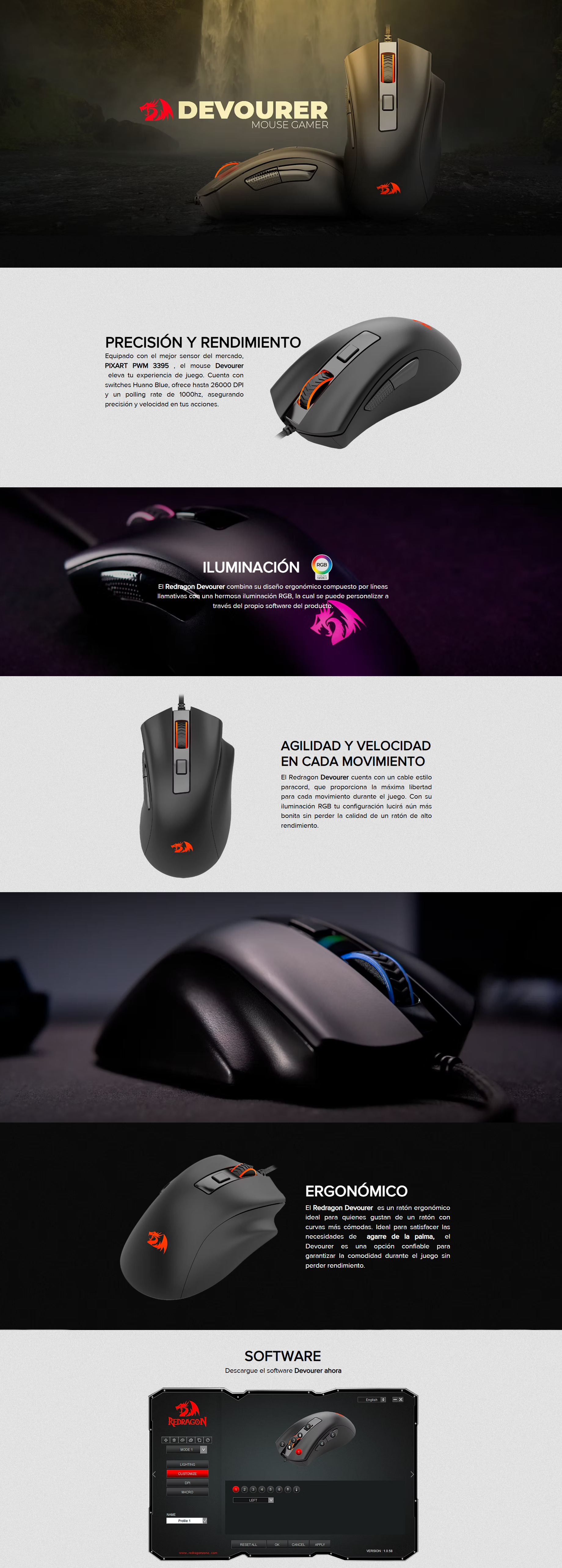 Redragon Devourer M993-RGB